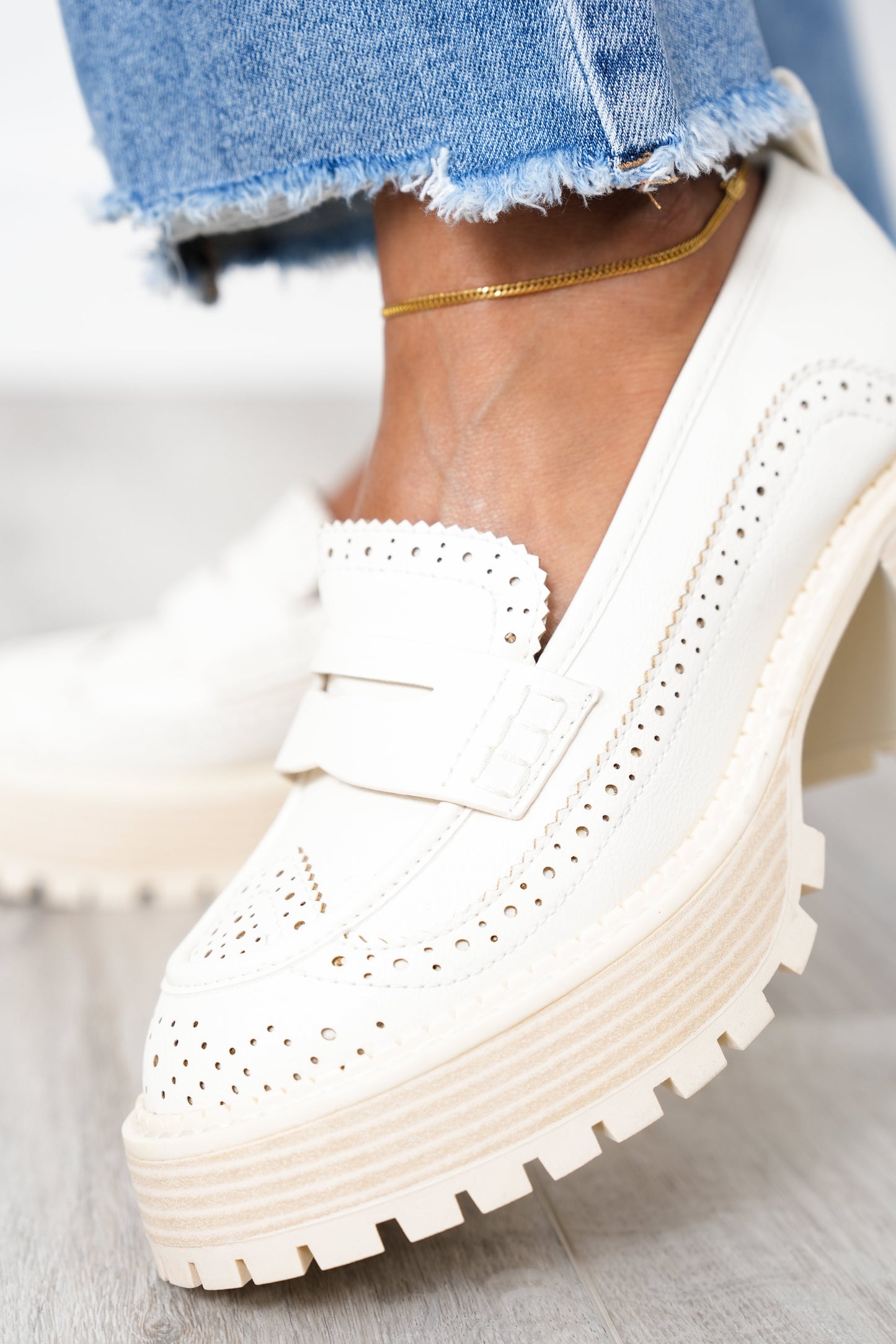 MIA Platform Lug Sole Loafers