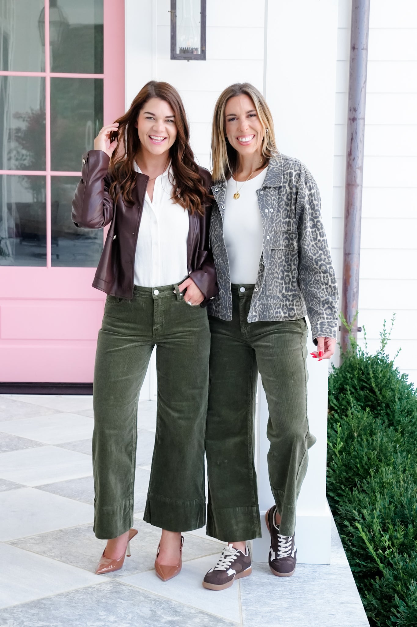 Risen High Rise Corduroy Wide Leg Pants