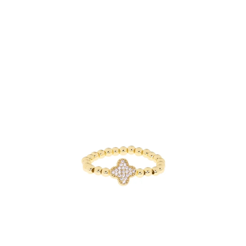Marlyn Schiff Clover Stretch Ring
