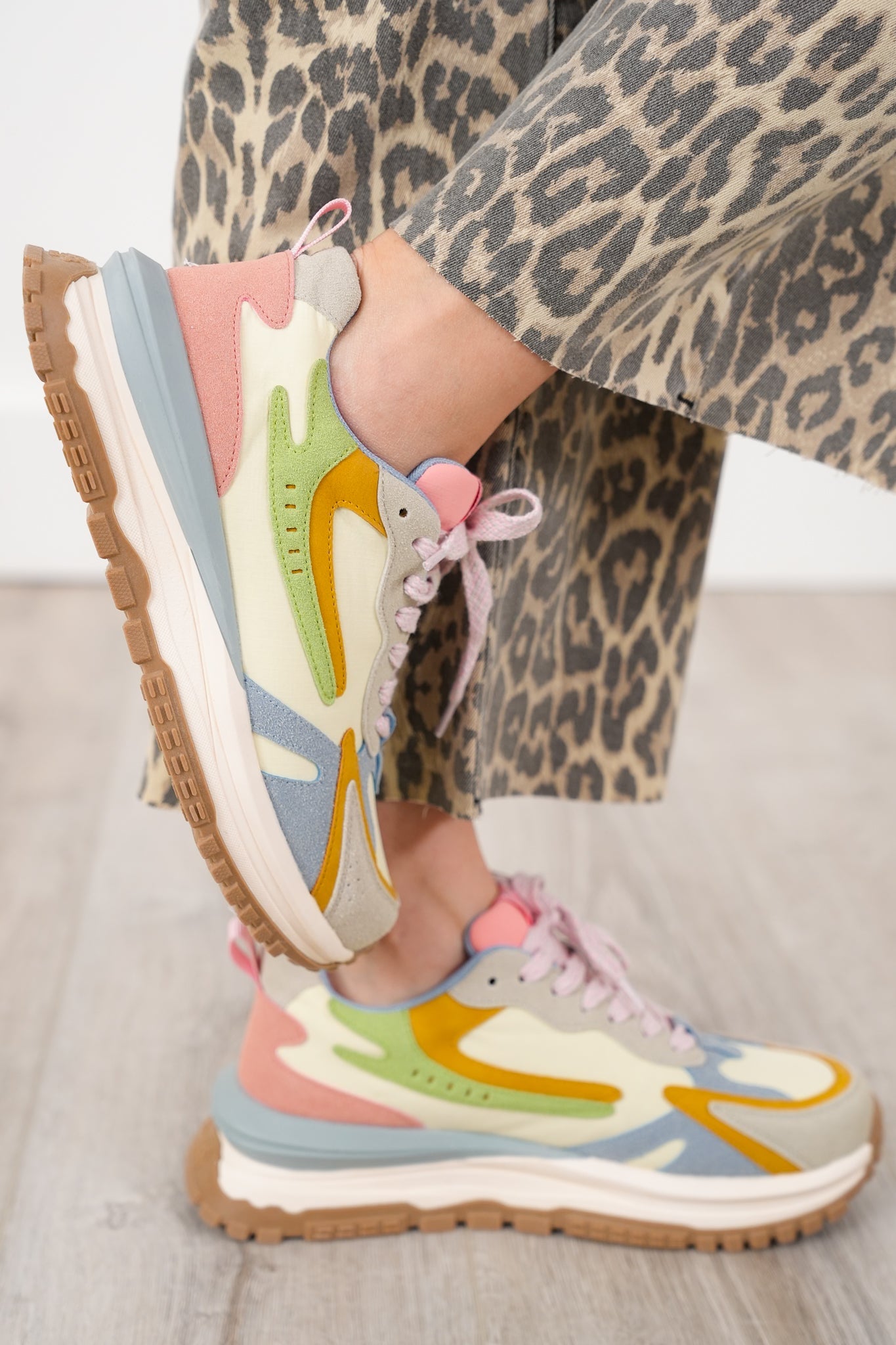 Restock! Blowfish Multi Colored Low Top Lace Up Sneaker