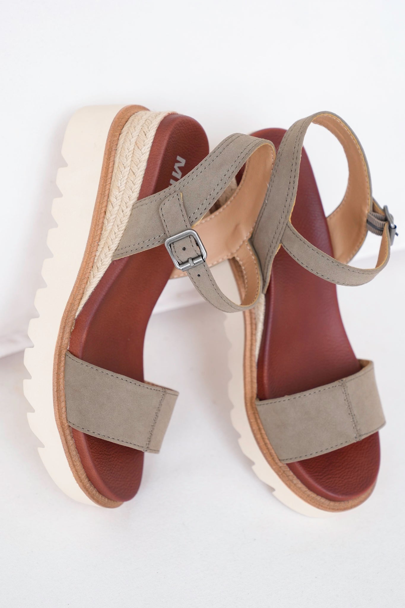 MIA Platform Sandal with Adjustable Buckle Strap