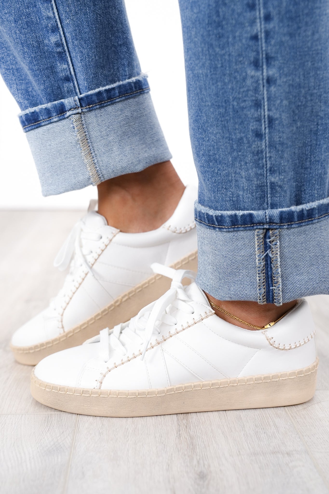 Corky's "Friend Zone" Vibrant Stitched Sneakers