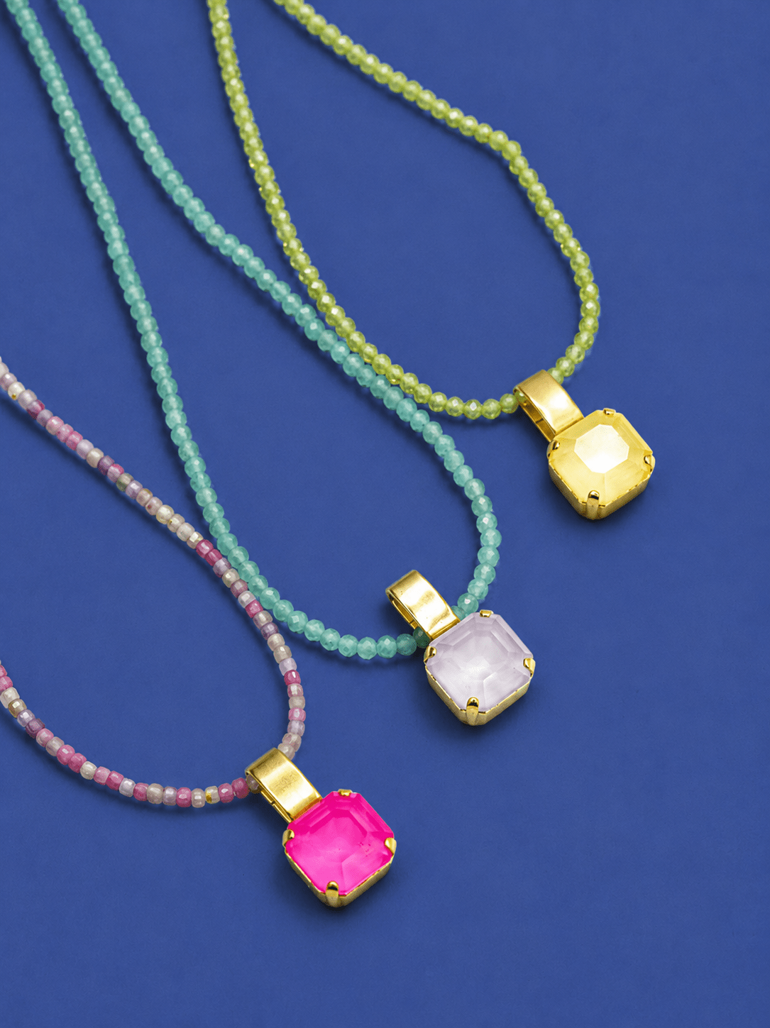 TOVA Custom Nikki Necklace - Freckled Poppy