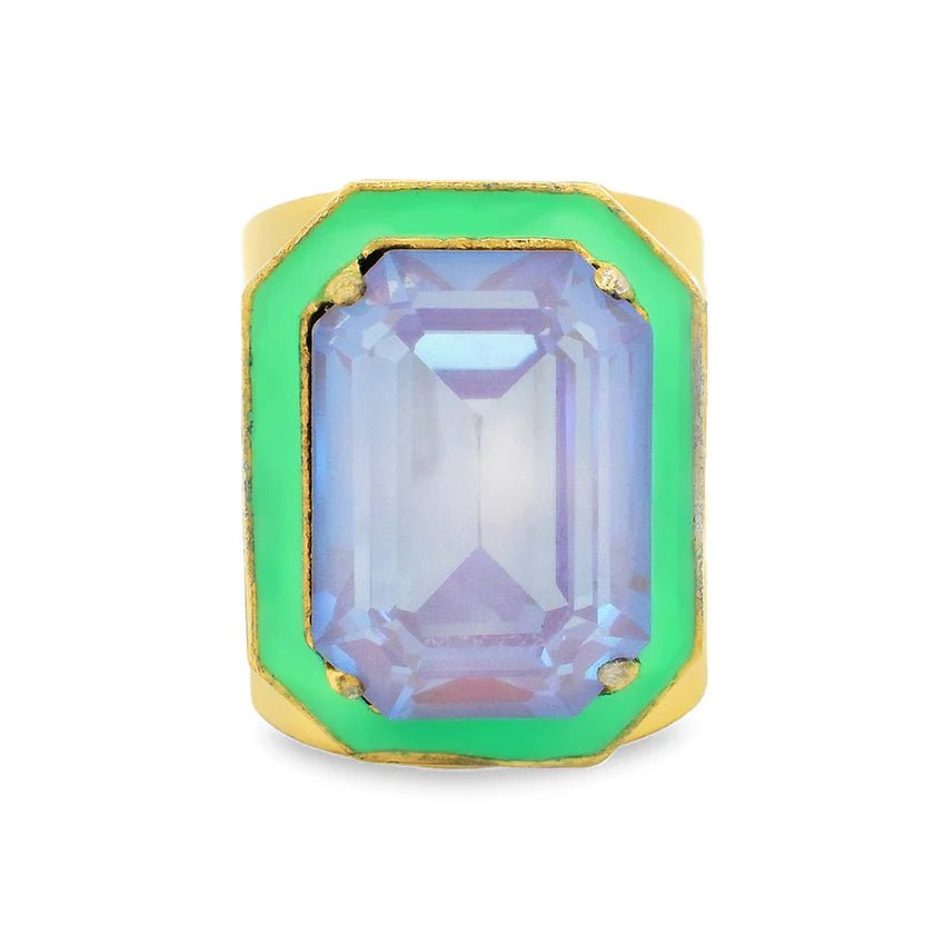 TOVA Big Dakota Ring - Freckled Poppy