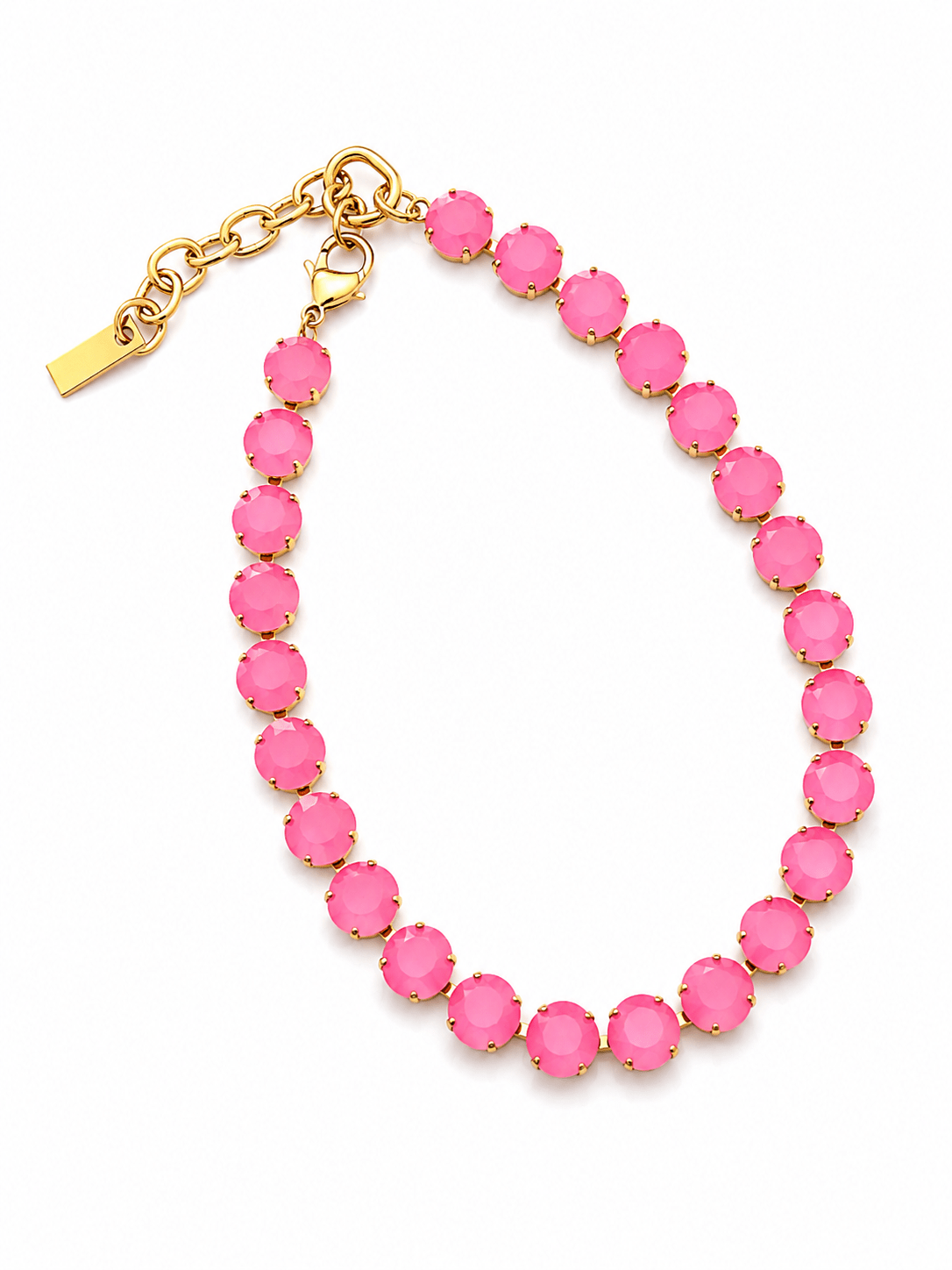 TOVA Sofia Gold Plated Opal Necklace - Freckled Poppy