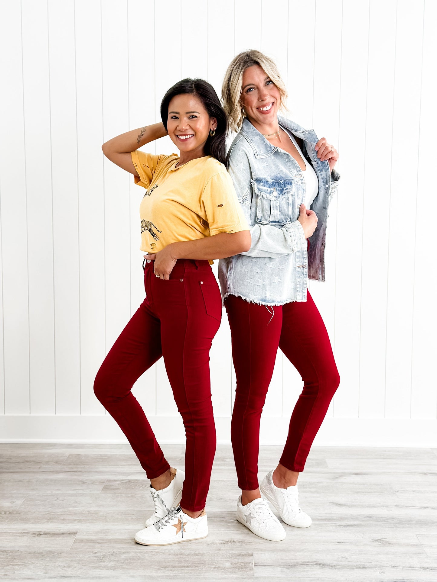 Judy Blue Scarlet Letter High Rise Tummy Control Skinny Jeans