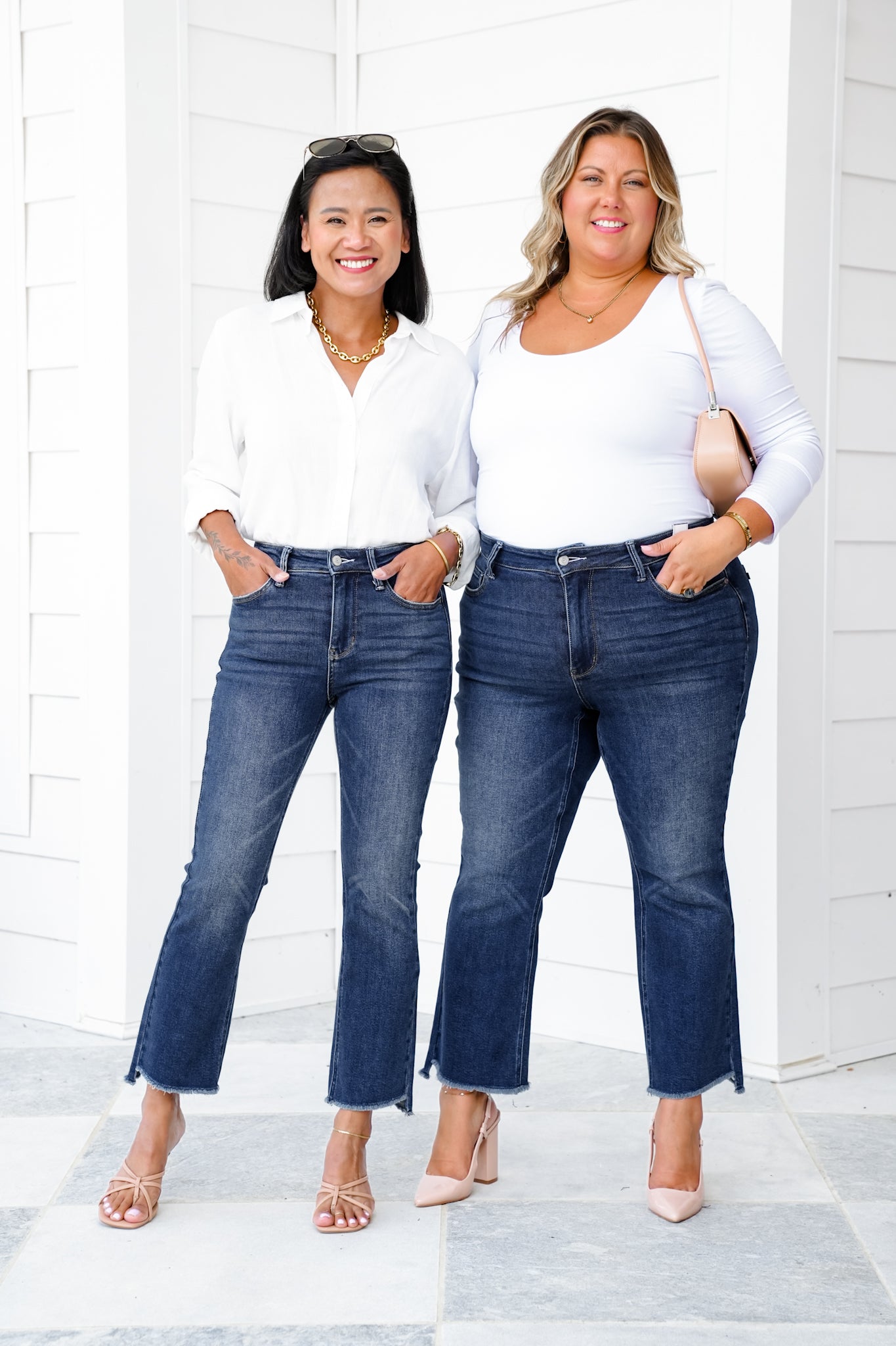 Judy Blue The Alex High Rise Dark Wash Kick Flare Jeans