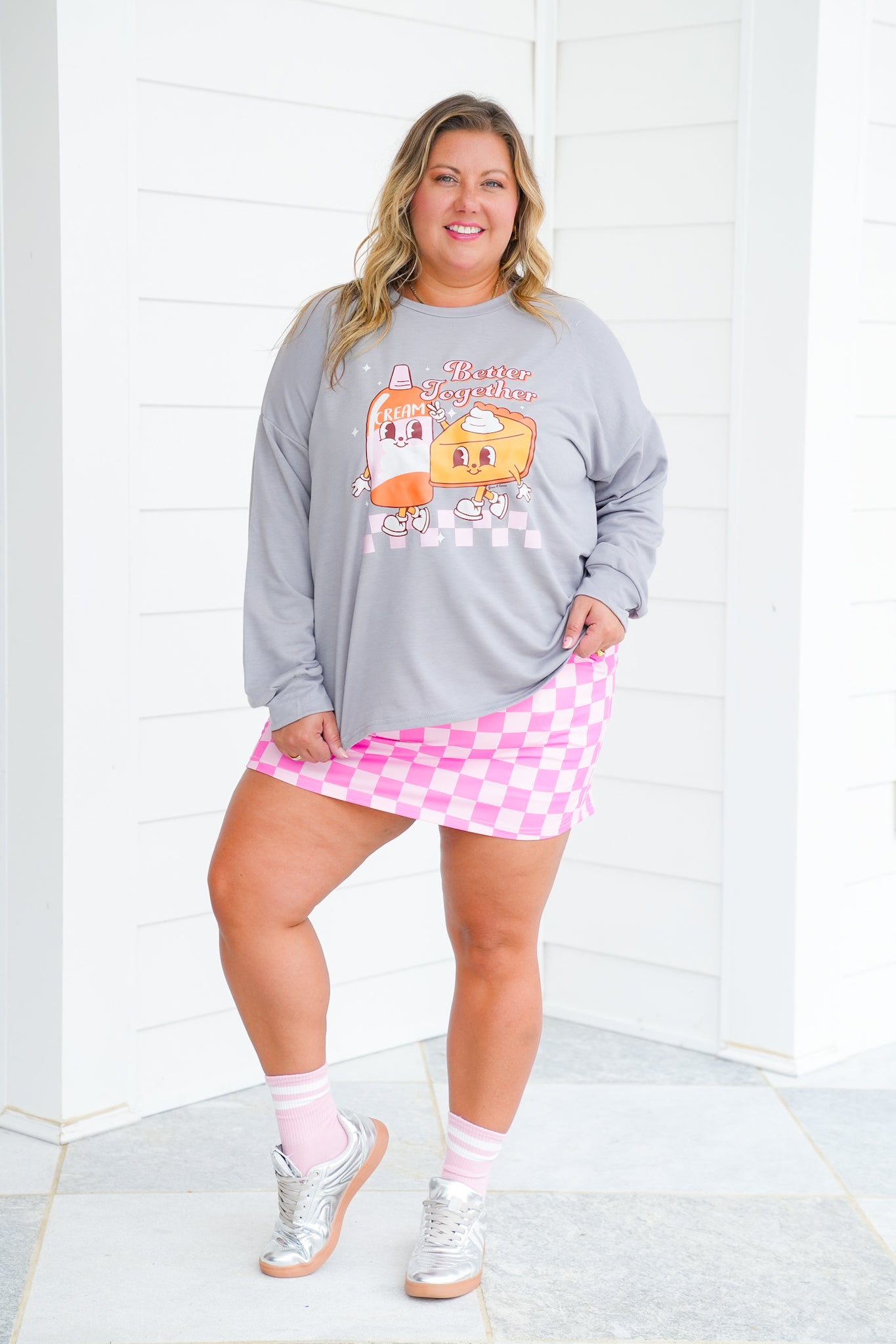Plus/Reg Better Together Long Sleeve Sweatshirt