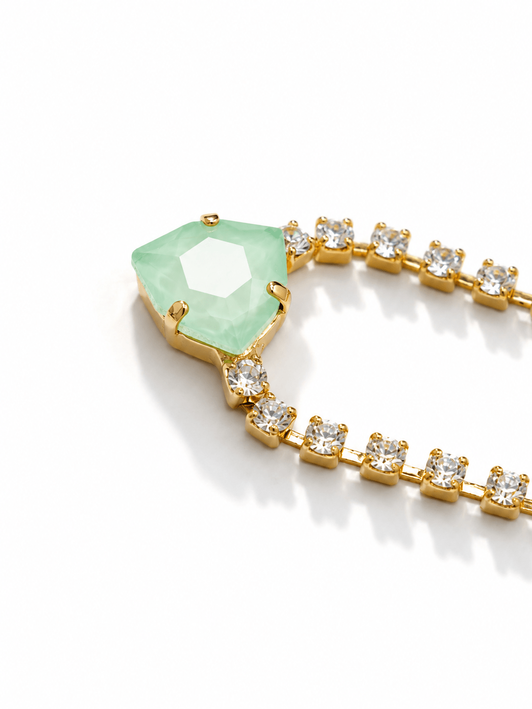 TOVA Rhys Triangle Necklace - Freckled Poppy
