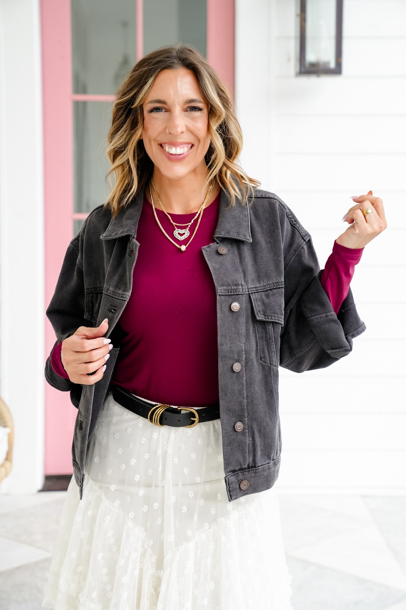 Door Buster! Plus/Reg Zenana Brushed Microfiber Long Sleeve Round Neck Tee