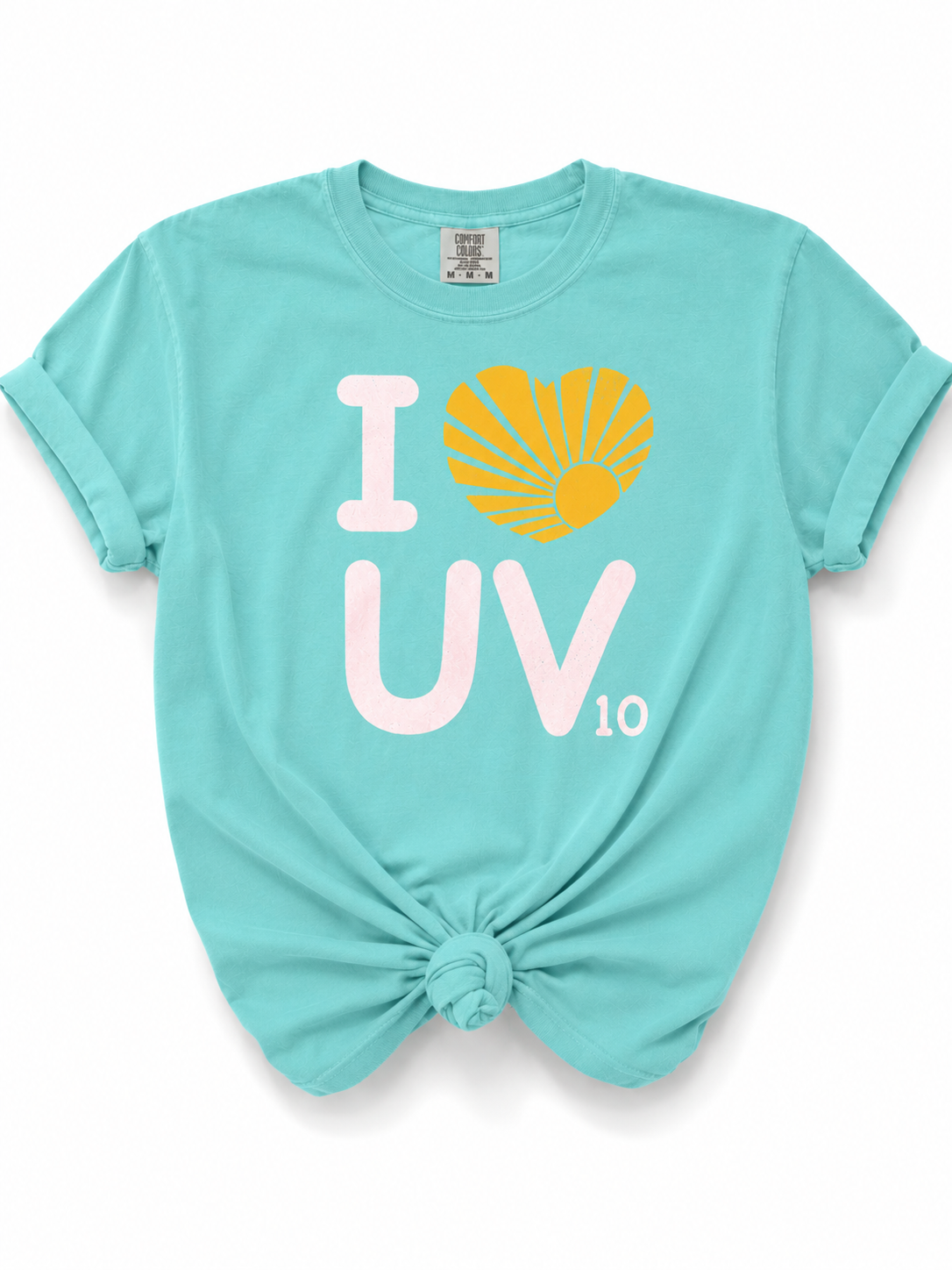 Plus/Reg Short Sleeve I Love UV Graphic Tee