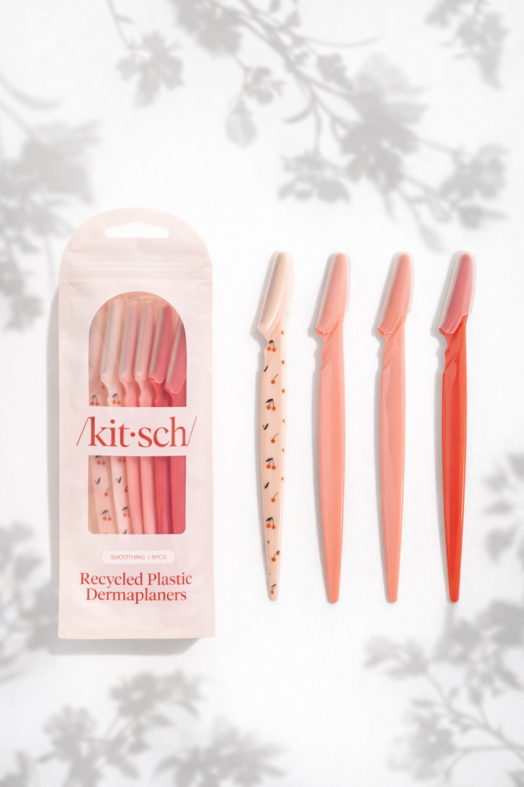 Kitsch Cherry Blossom Dermaplaners 6pc Set *Final Sale*