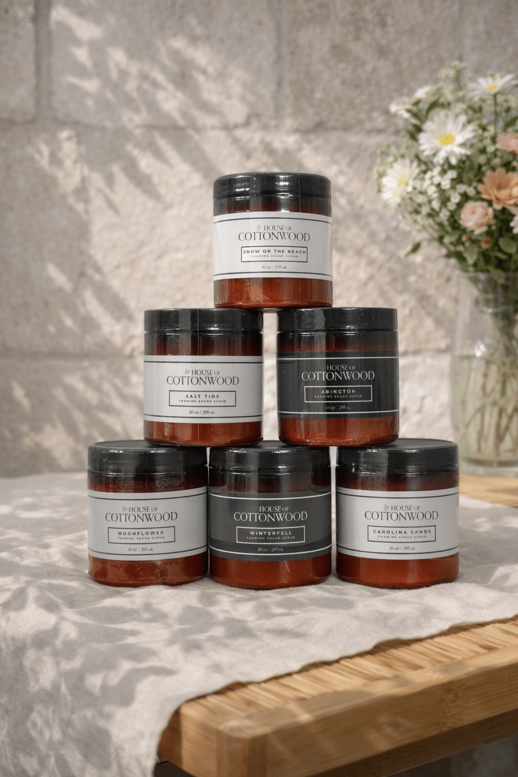 House of Cottonwood Foaming Sugar Scrub *Final Sale* - Freckled Poppy