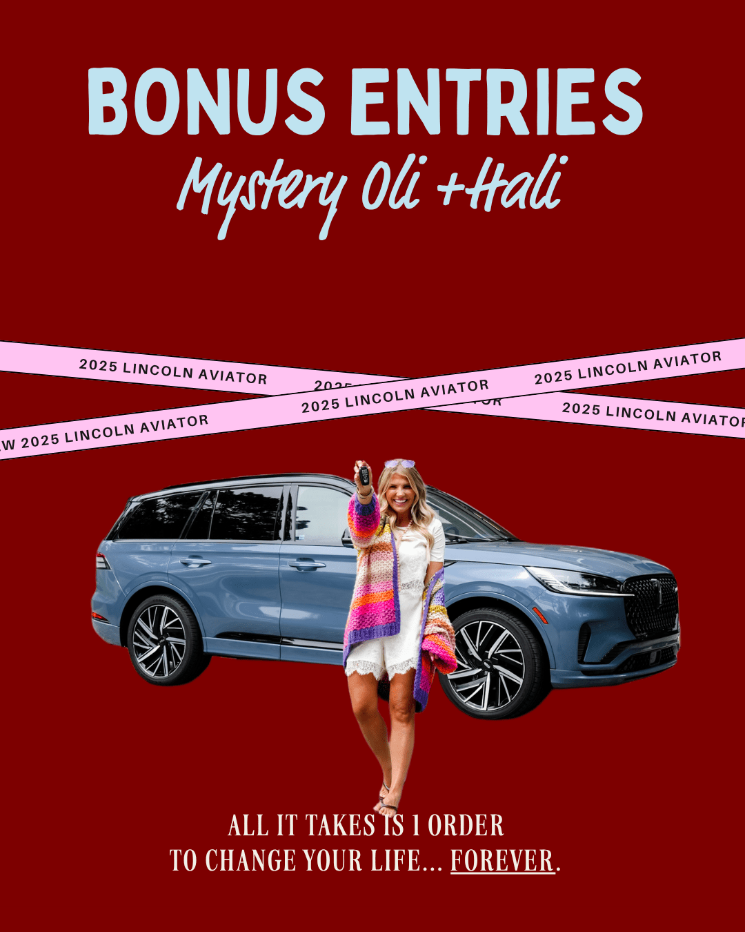 6000 ENTRIES OLI & HALI bundle - Freckled Poppy