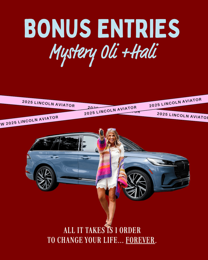 6000 ENTRIES OLI & HALI bundle - Freckled Poppy