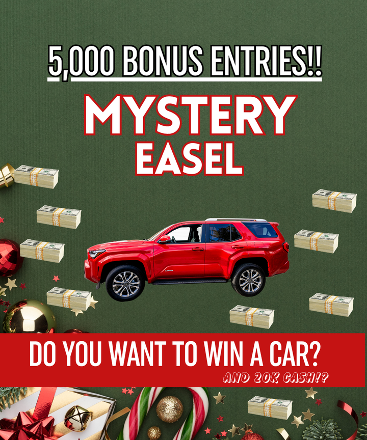 5000 ENTRIES EASEL bundle