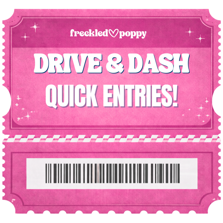 15,000 Drive & Dash Giveaway Quick Entries!