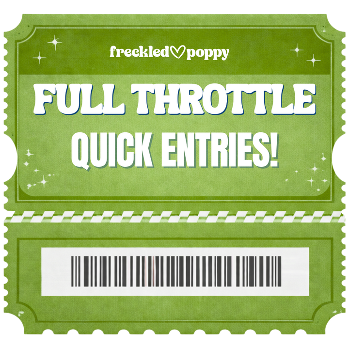 50,000 Full Throttle Bundle Quick Entries
