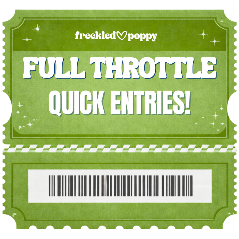 50,000 Full Throttle Bundle Quick Entries