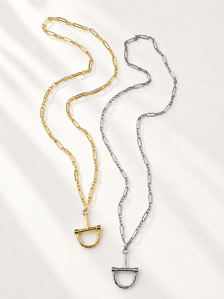 Stirrup Chain Necklace