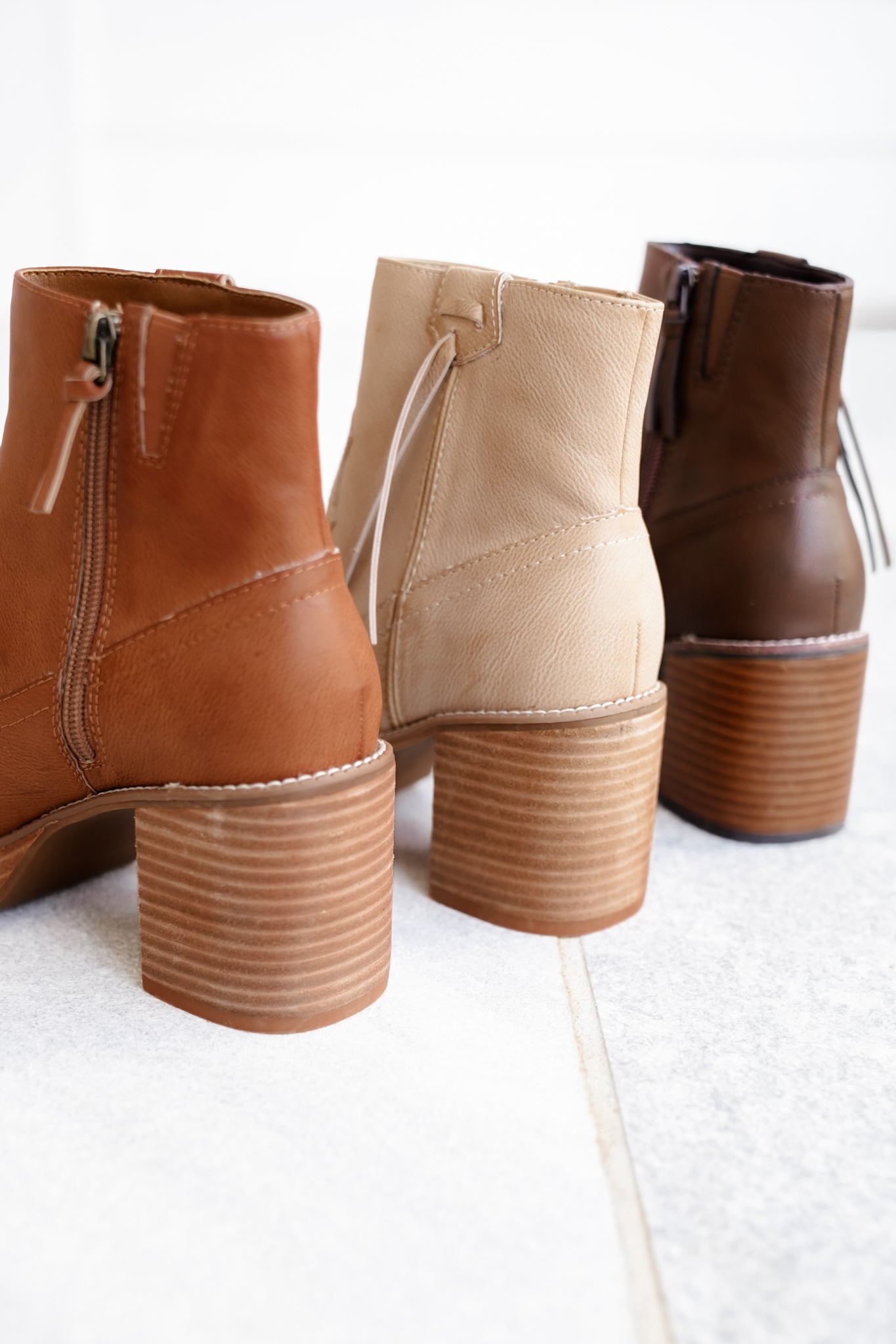 Yellow Box Western Inspired Vegan Leather Ankle Boot