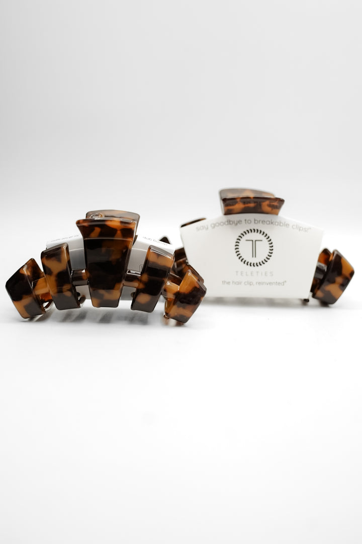 Restock! Teleties Classic Tortoise Claw Hair Clip