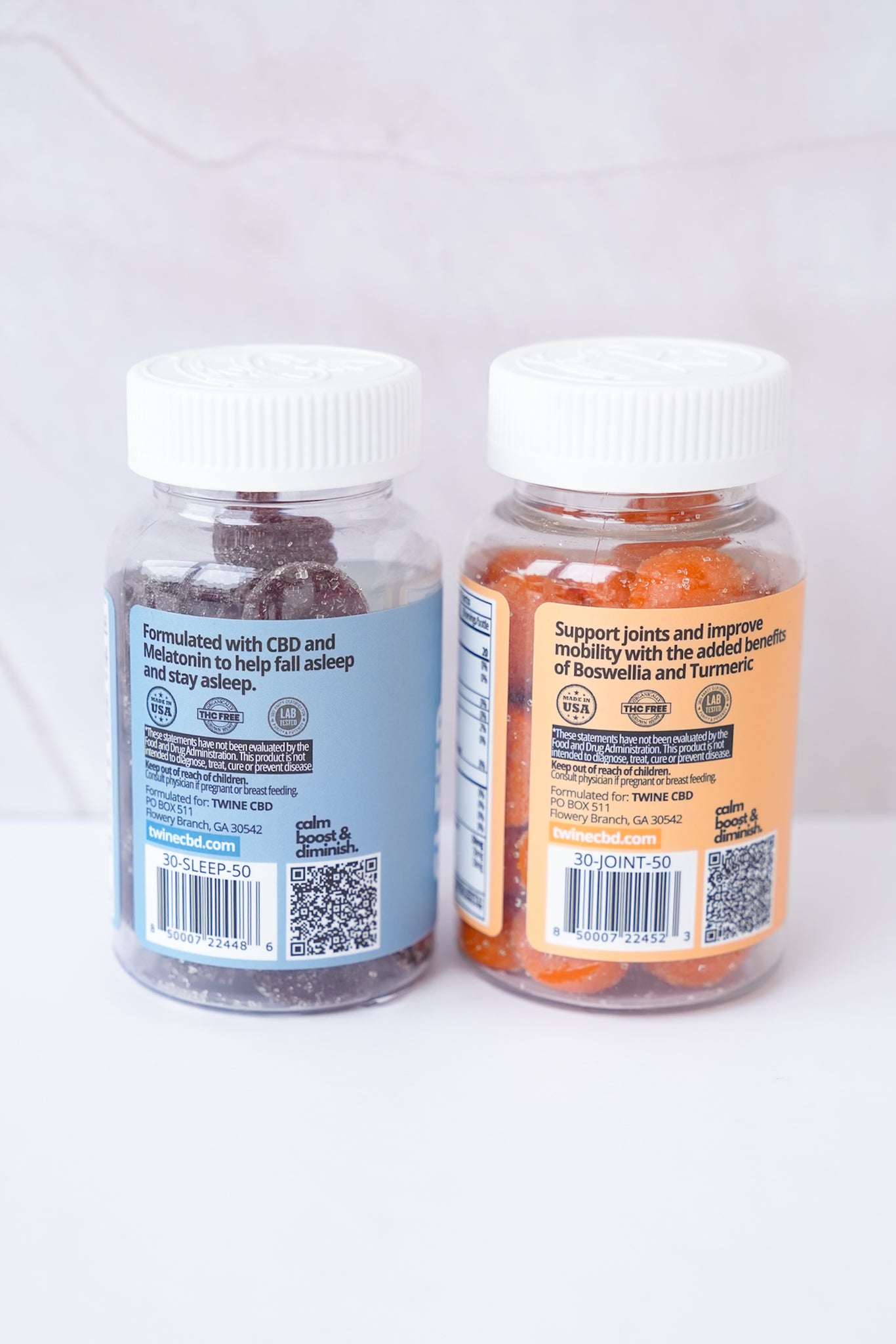 Twine 1500mg Healing Gummies 99% Pure Organic 30pcs *Final Sale*