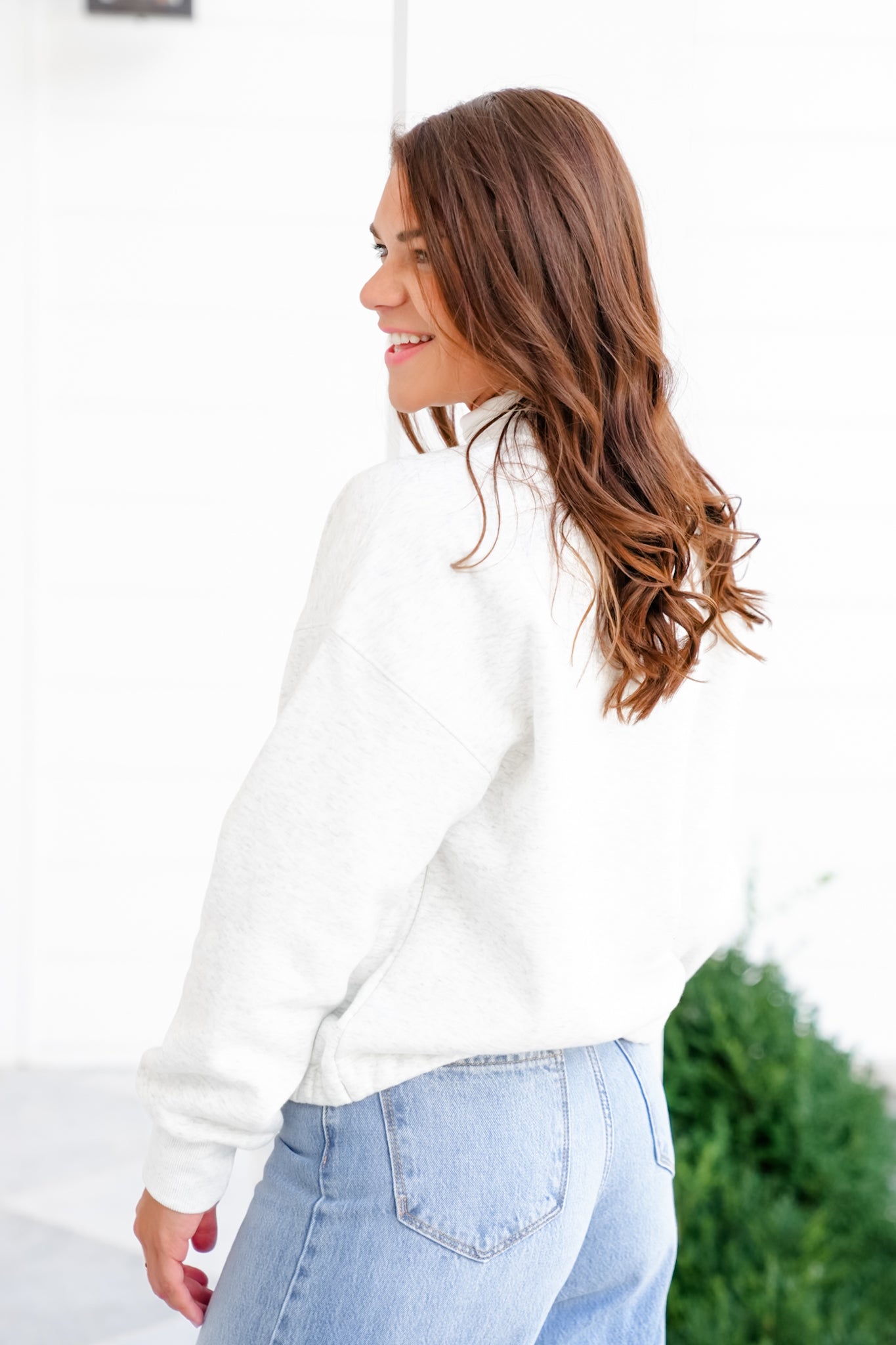 Long Sleeve "Better With Pancakes" Pullover Sweatshirt