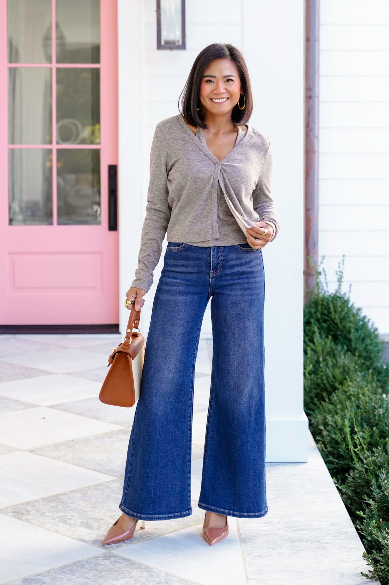 Long Sleeve Layered Cardigan Top