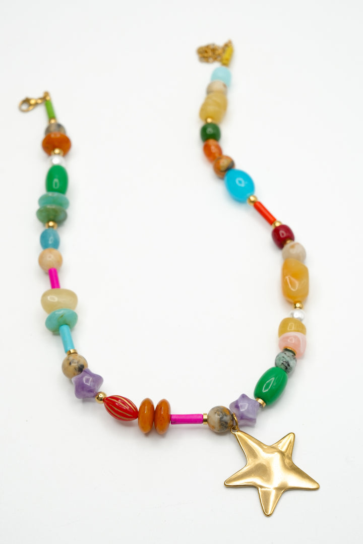 Treasure Jewels Glow Girl Star Necklace