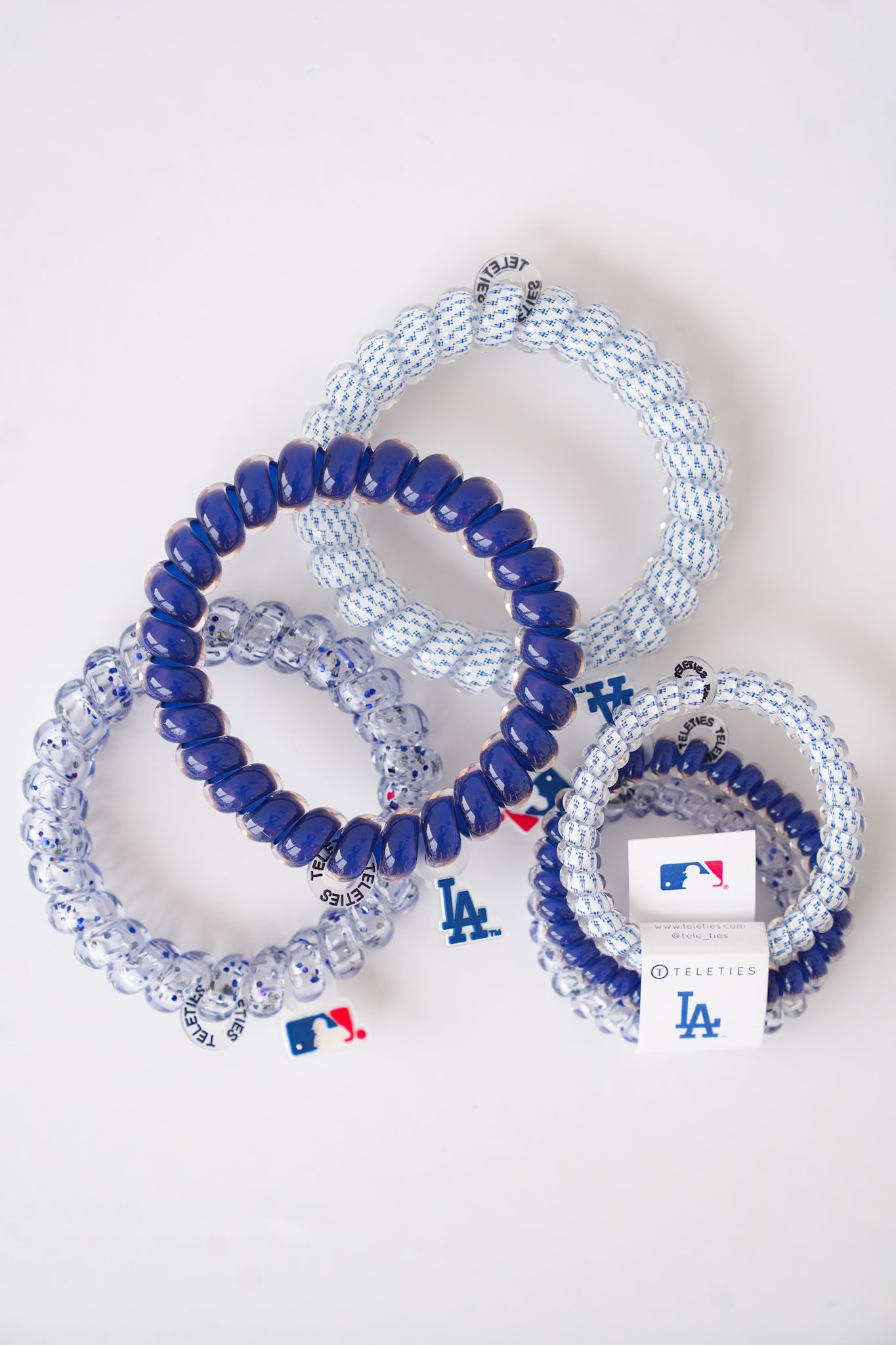Teleties MLB Hair Tie Collection 2025