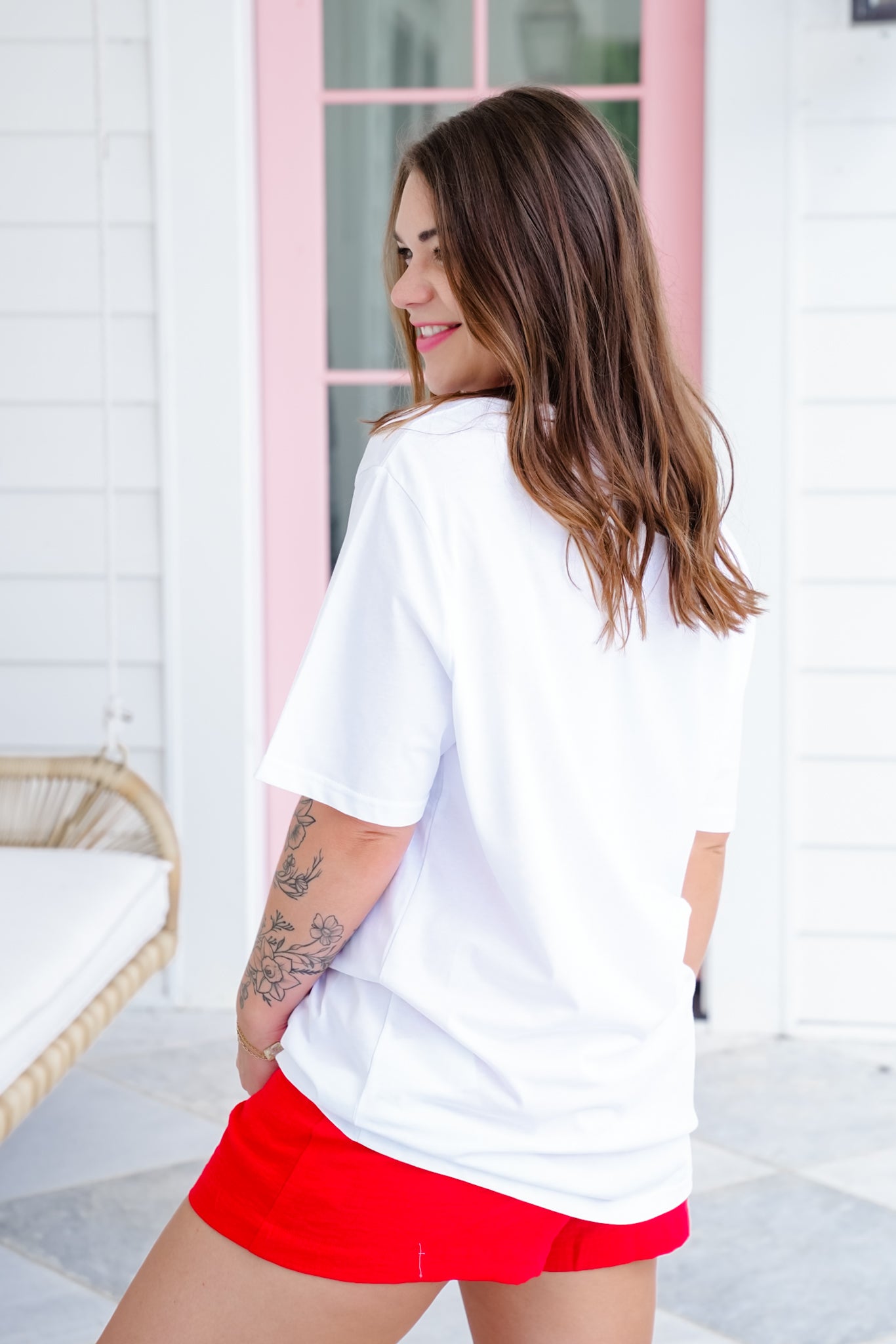 Plus/Reg Short Sleeve "It's Hotter Than A Pepper Patch Out Here" Graphic Tee
