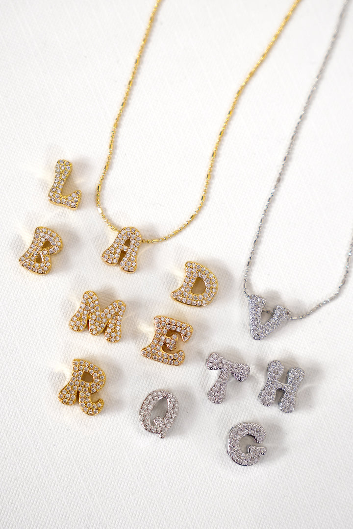 BB Lila You Are So Beautiful Initial Charms