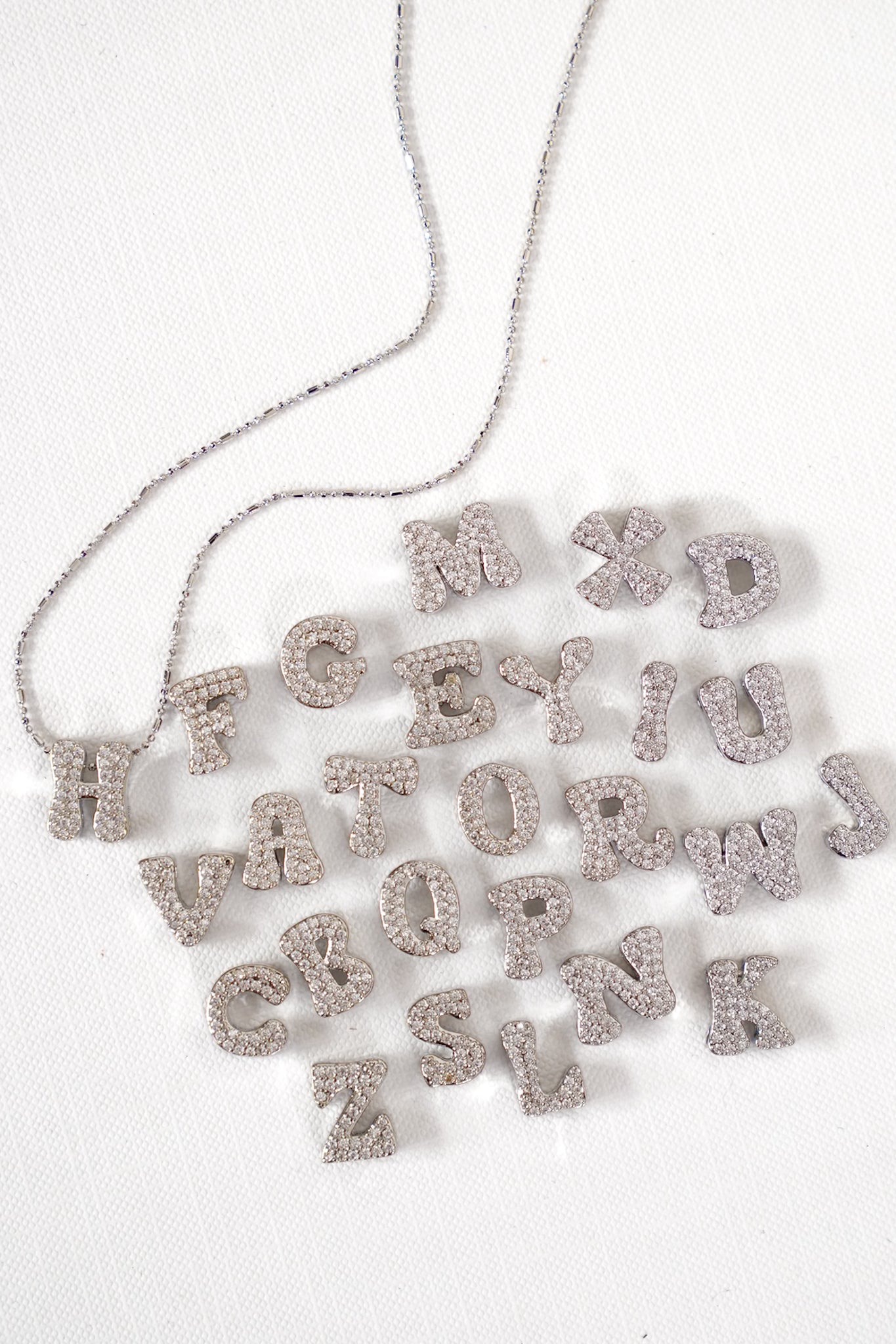 BB Lila You Are So Beautiful Initial Charms