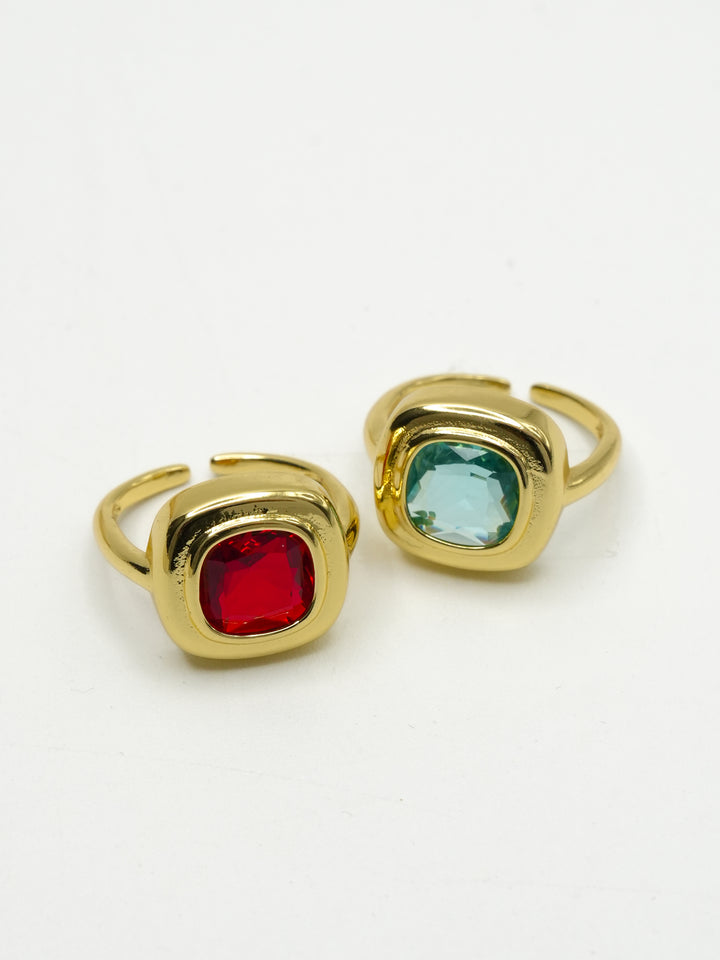 Treasure Jewels Garden Cushion Ring