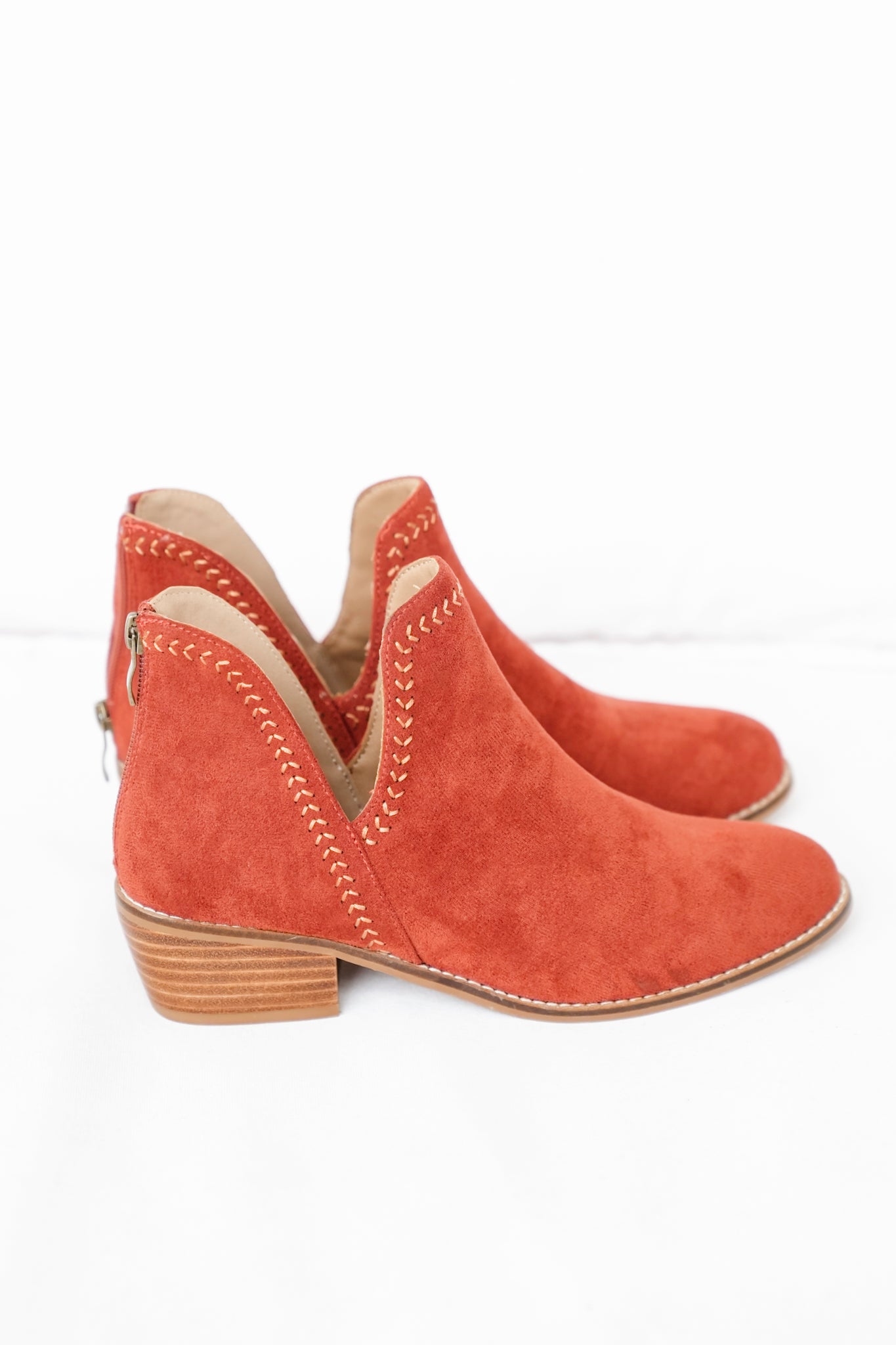 Corky's "Bluffin" Western Inspired Vegan Suede Ankle Boot