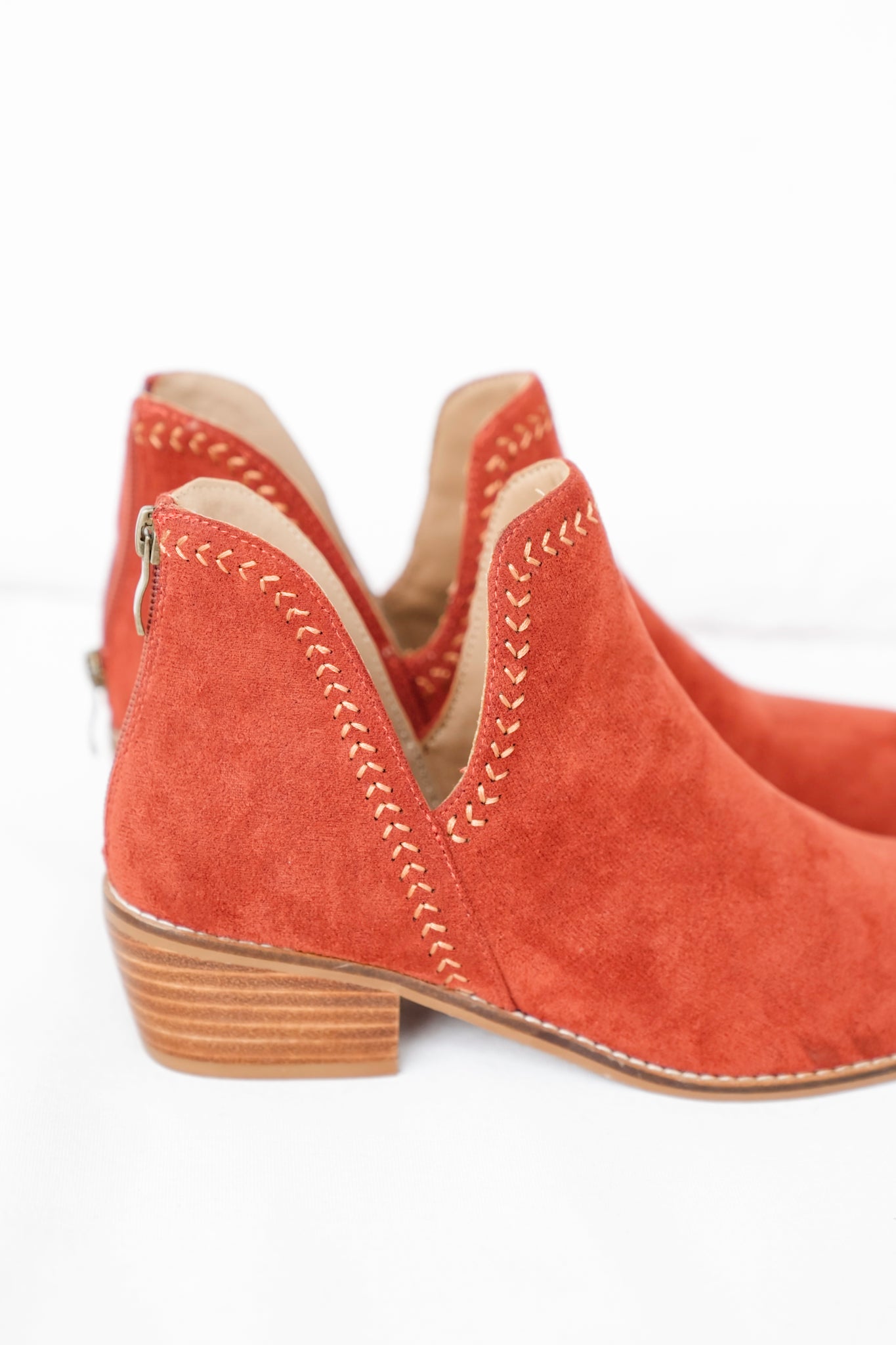 Corky's "Bluffin" Western Inspired Vegan Suede Ankle Boot