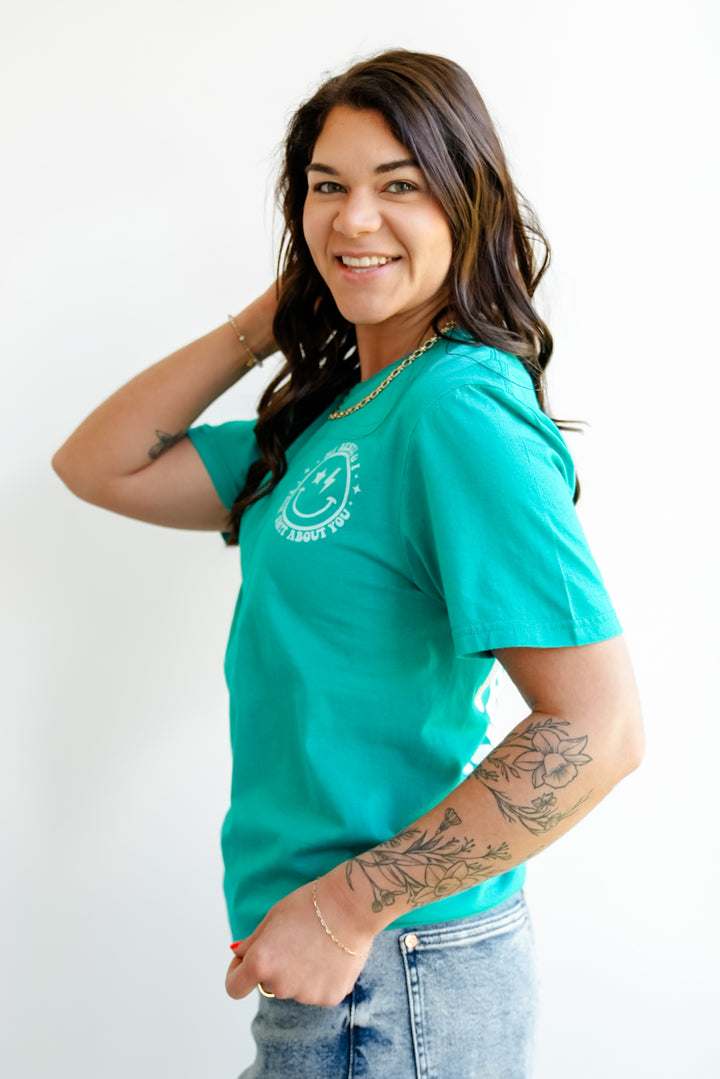 Plus/Reg Short Sleeve "My Bestie & I" Graphic Tee