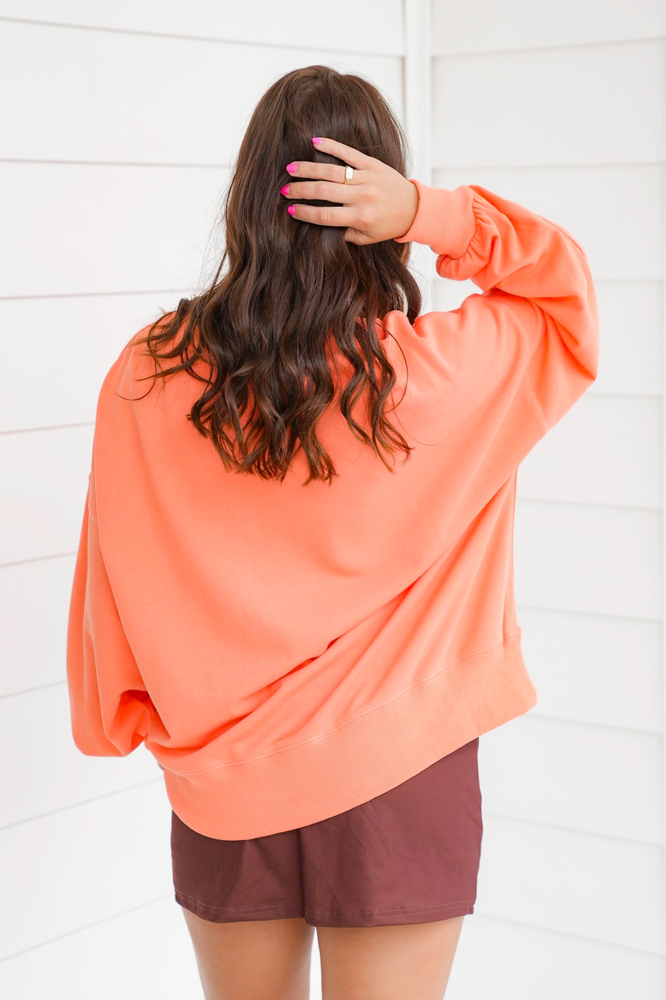 Long Sleeve Halloween Yarn Contour Sweatshirt
