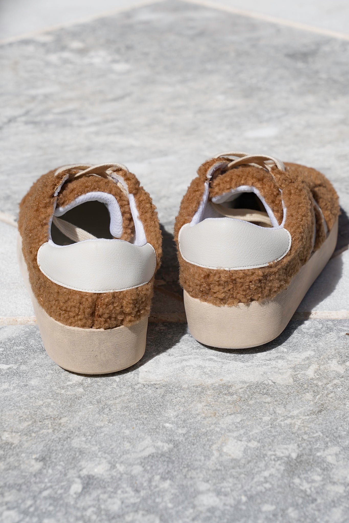 Corky's "No Chaser" Vegan Fur Low Tops Sneakers