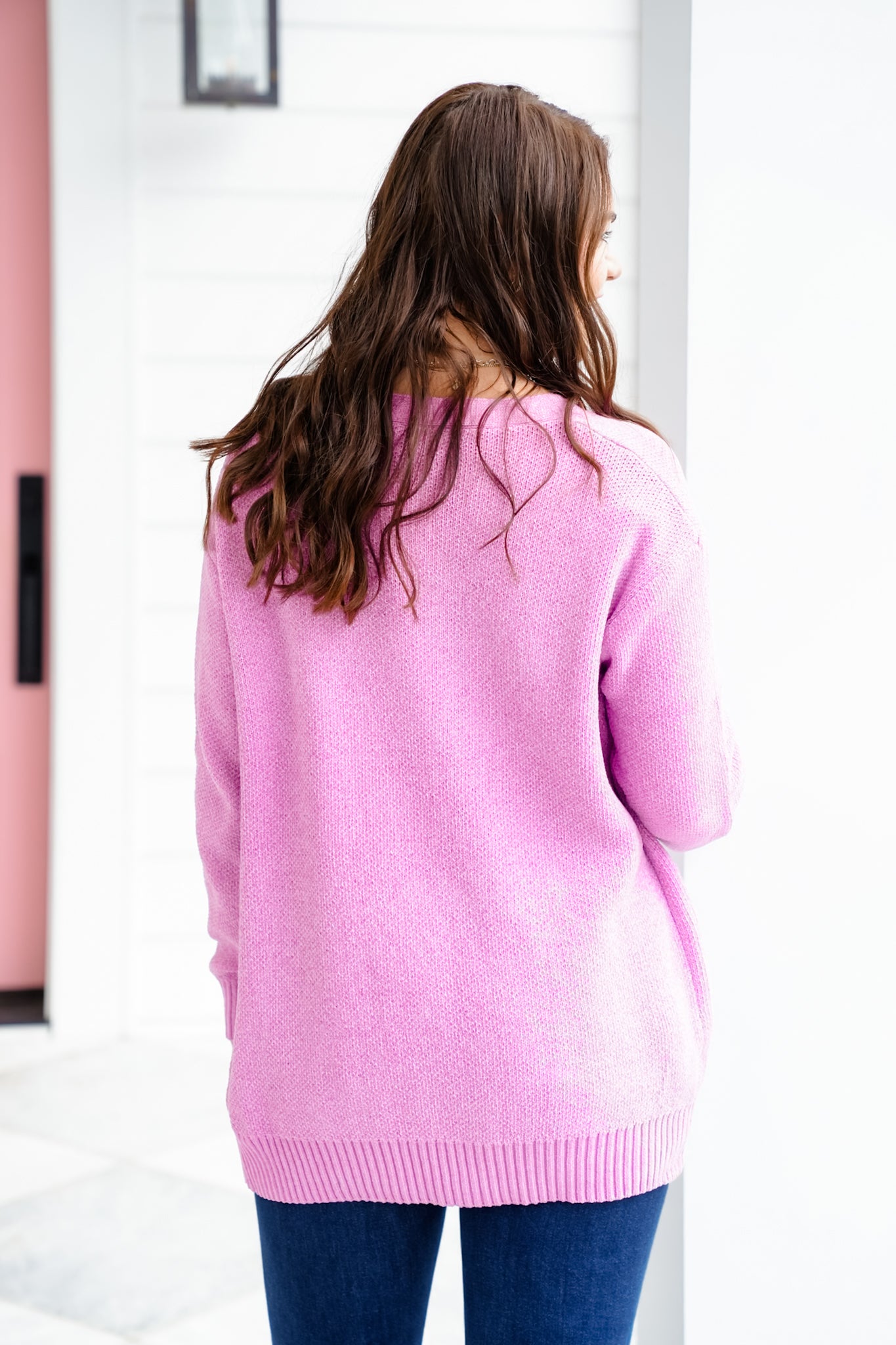 Door Buster! Zenana Melange Open Front Sweater Cardigan