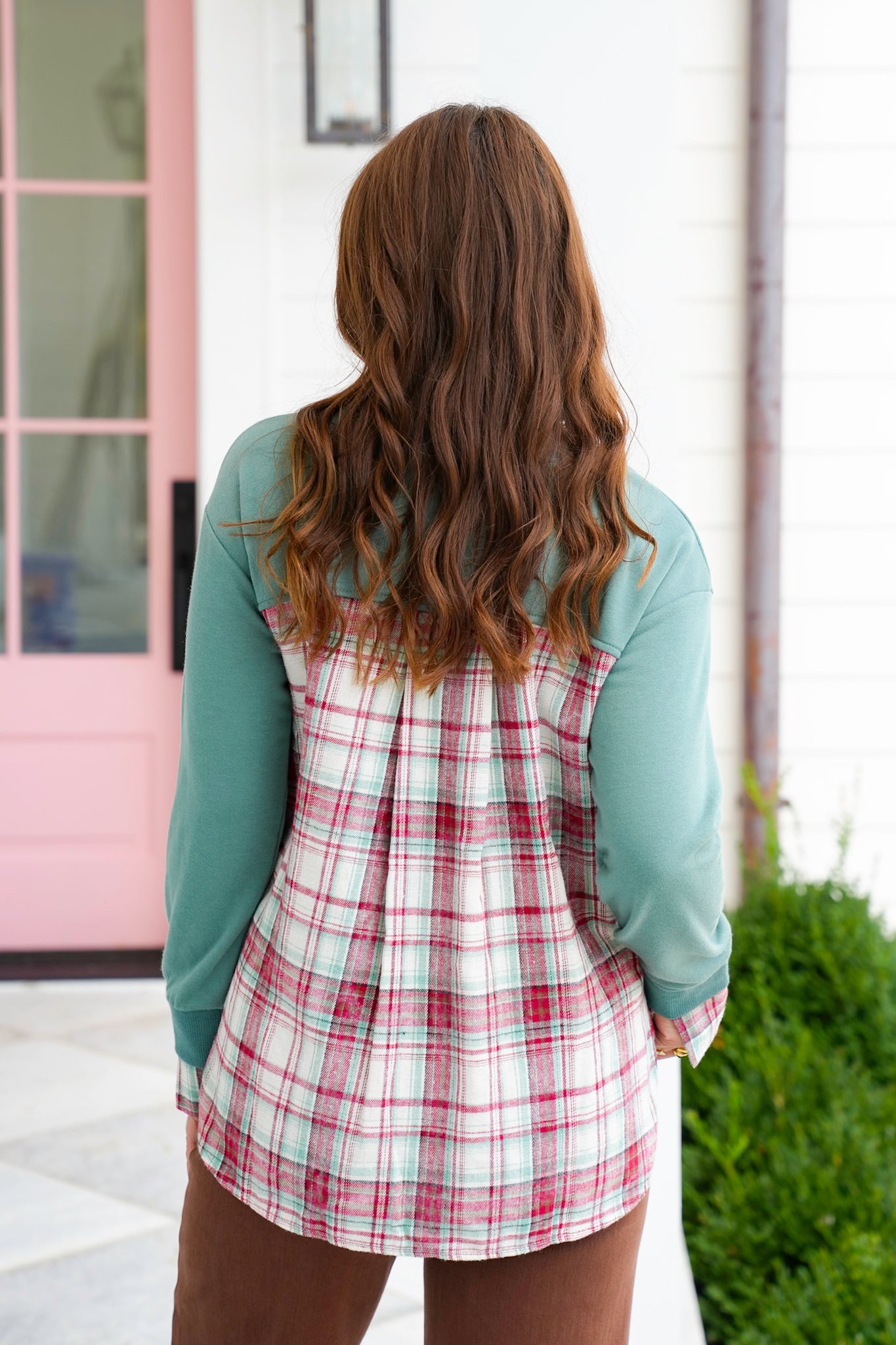Long Sleeve Pullover Layered Top