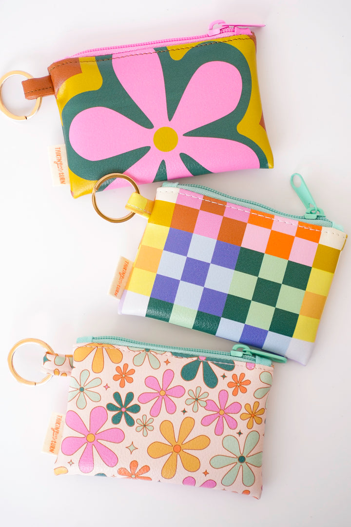 Patterned Penny Key Ring