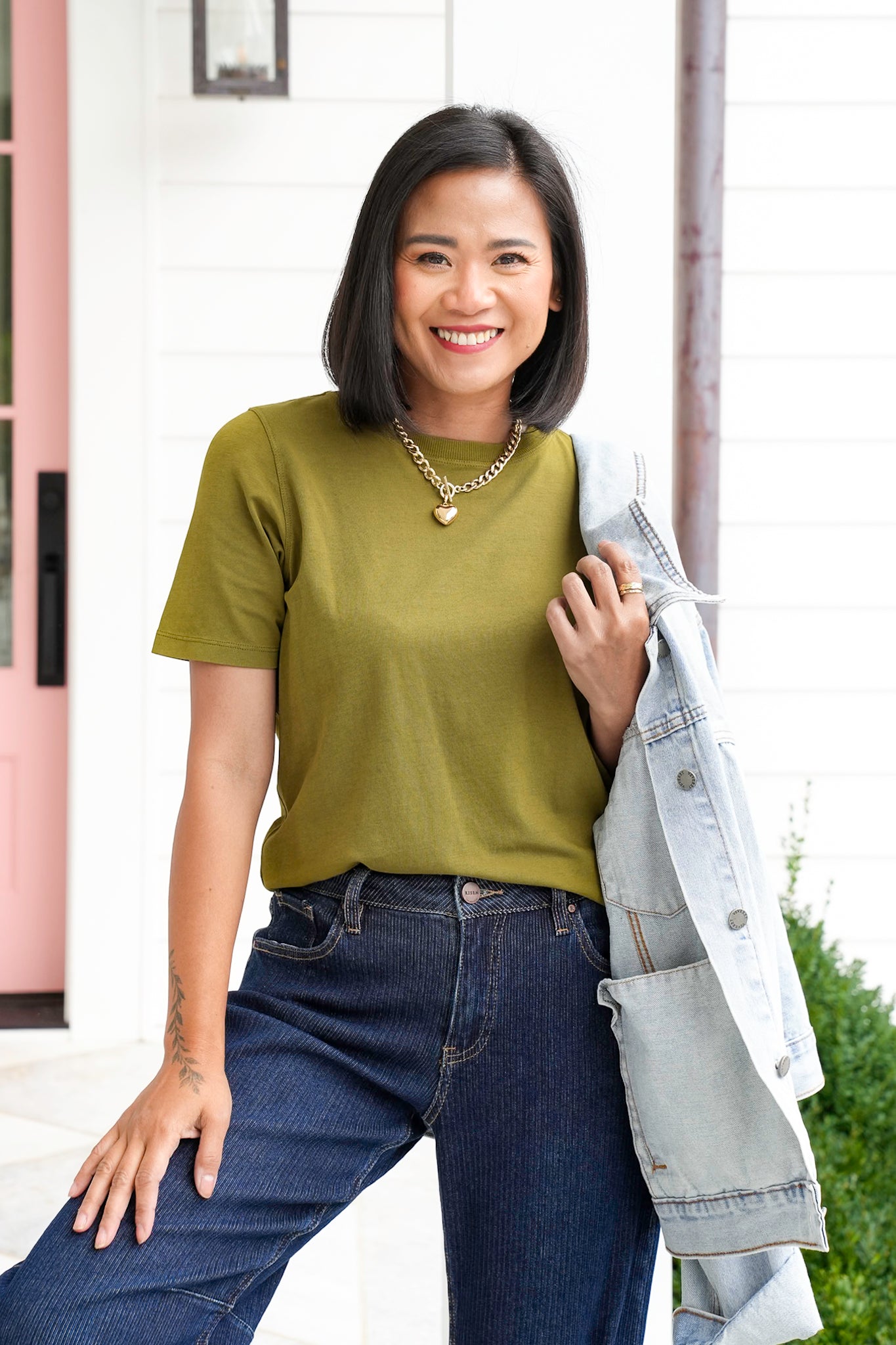 Short Sleeve Boxy Fit Tee