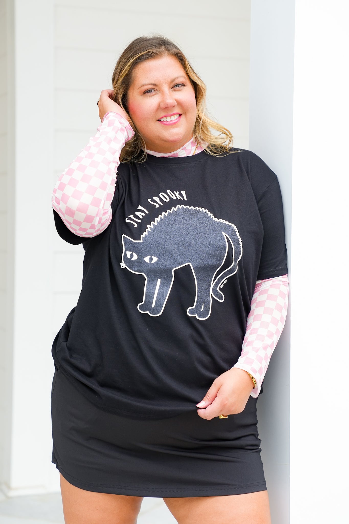 Plus/Reg Stay Spooky Tee Shirt
