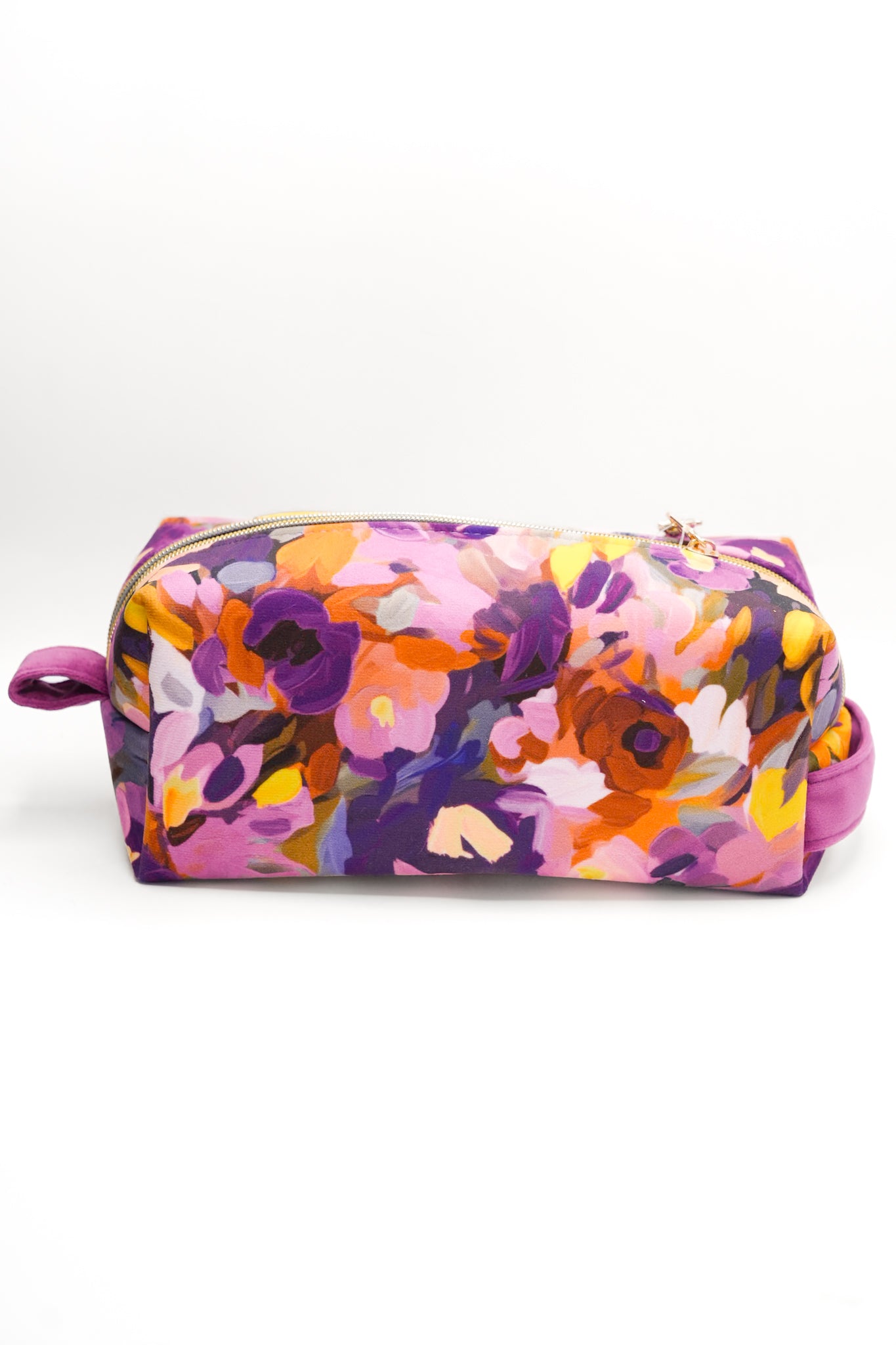 Makeup Junkie Bags Meadow Magic Lilac Bobbie Bag