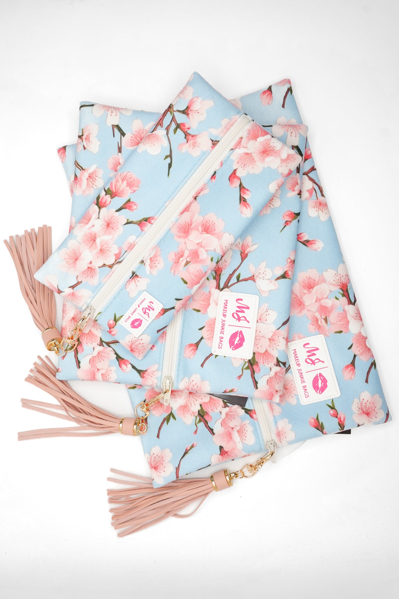 Makeup Junkie Bags Cherry Blossom