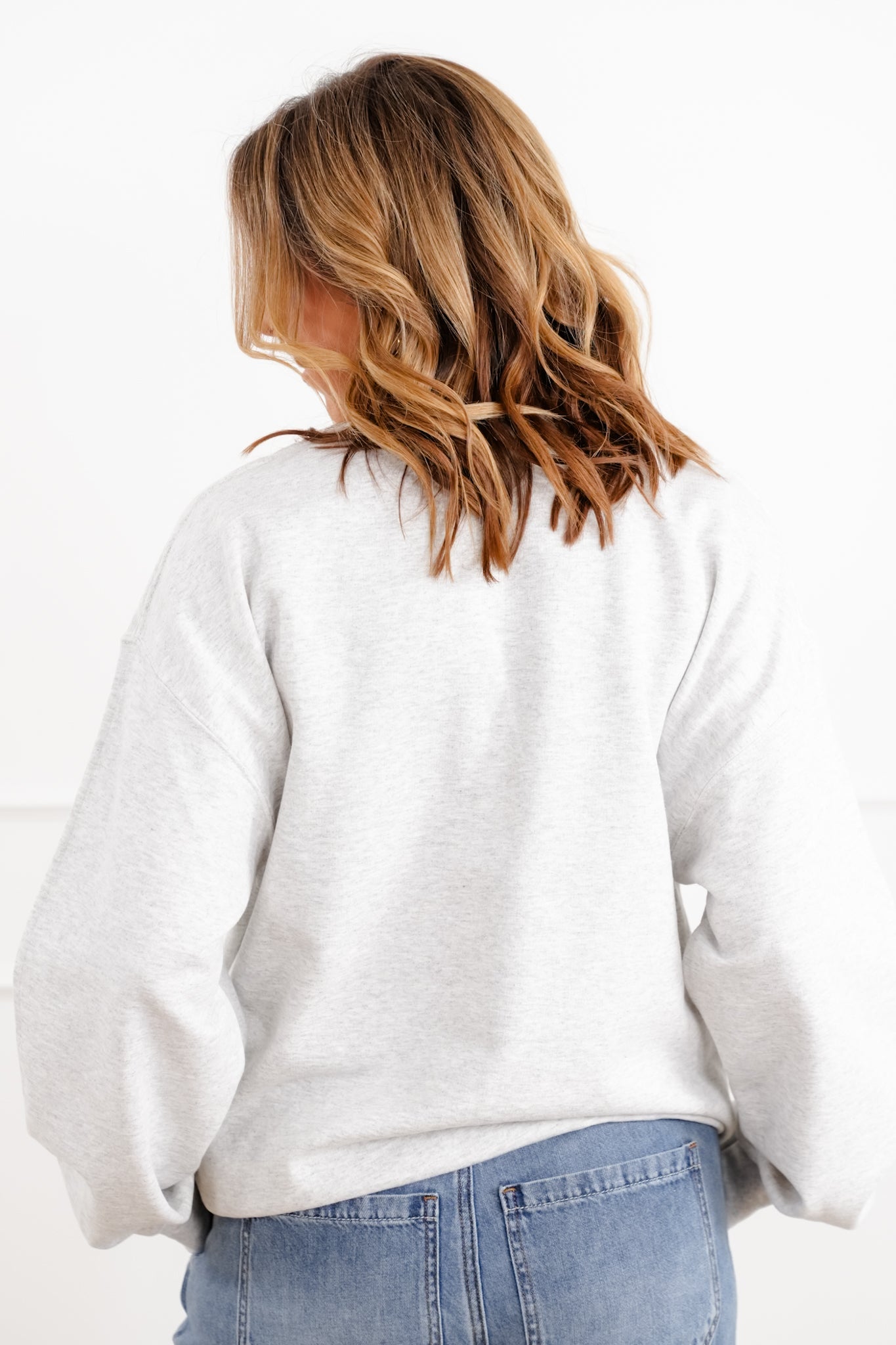 Restock! Long Sleeve "Born To Dilly Dally" Pullover Sweatshirt
