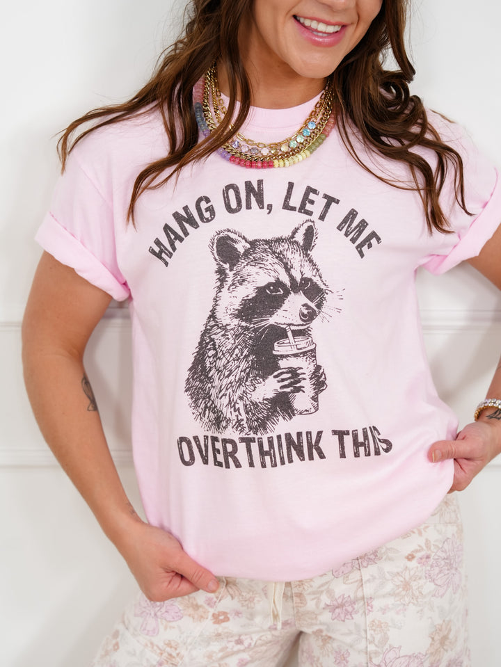 Plus/Reg Short Sleeve "Hang On..." Graphic Tee