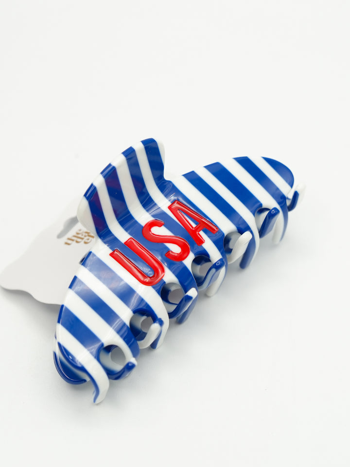 USA Word Up Claw Clip